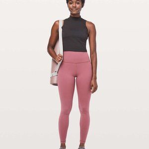 lululemon athletica Rose Pink High-Rise Leggings